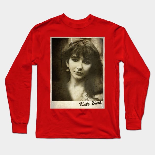 POSTER OLD KATE BUSH Long Sleeve T-Shirt by gokugotengokil